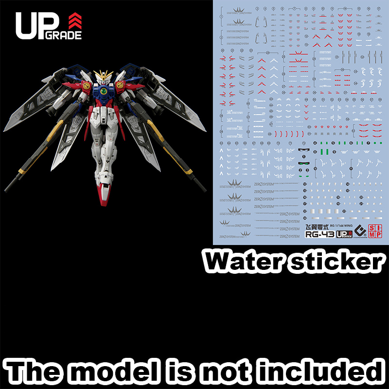 Bandai Gundam Rg - Sıcak EVO Çıkartması RG43 RG 1/144