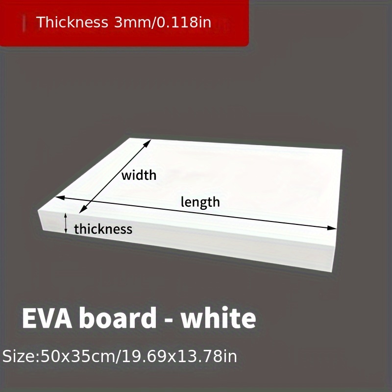 EVA Köpük Levha 14x19 İnç, 3mm - Cosplay Props Eva Foam incelemesi ve fiyatı