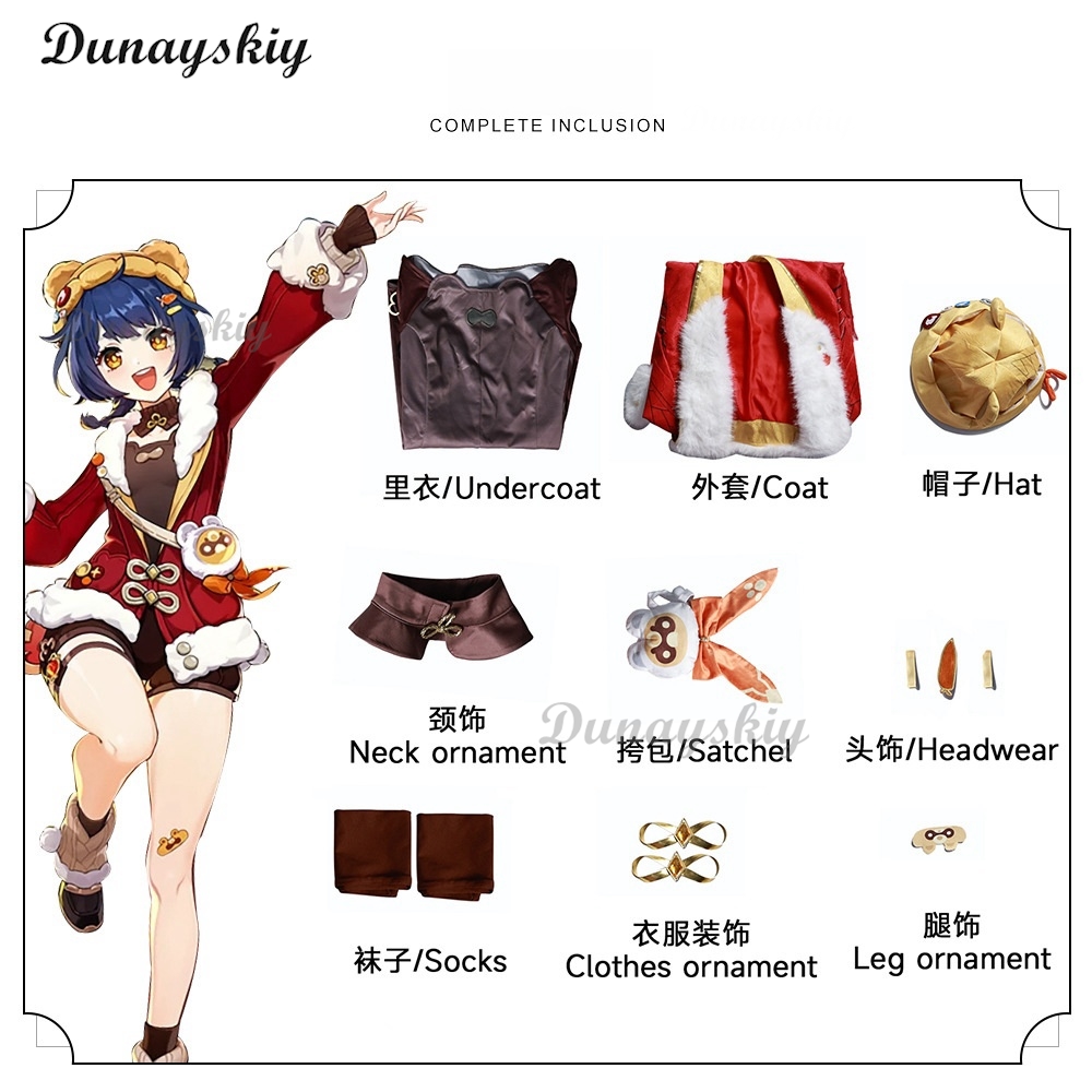 Genshin Impact Xiangling Cospl - Cosplay Prop Bag incelemesi ve fiyatı