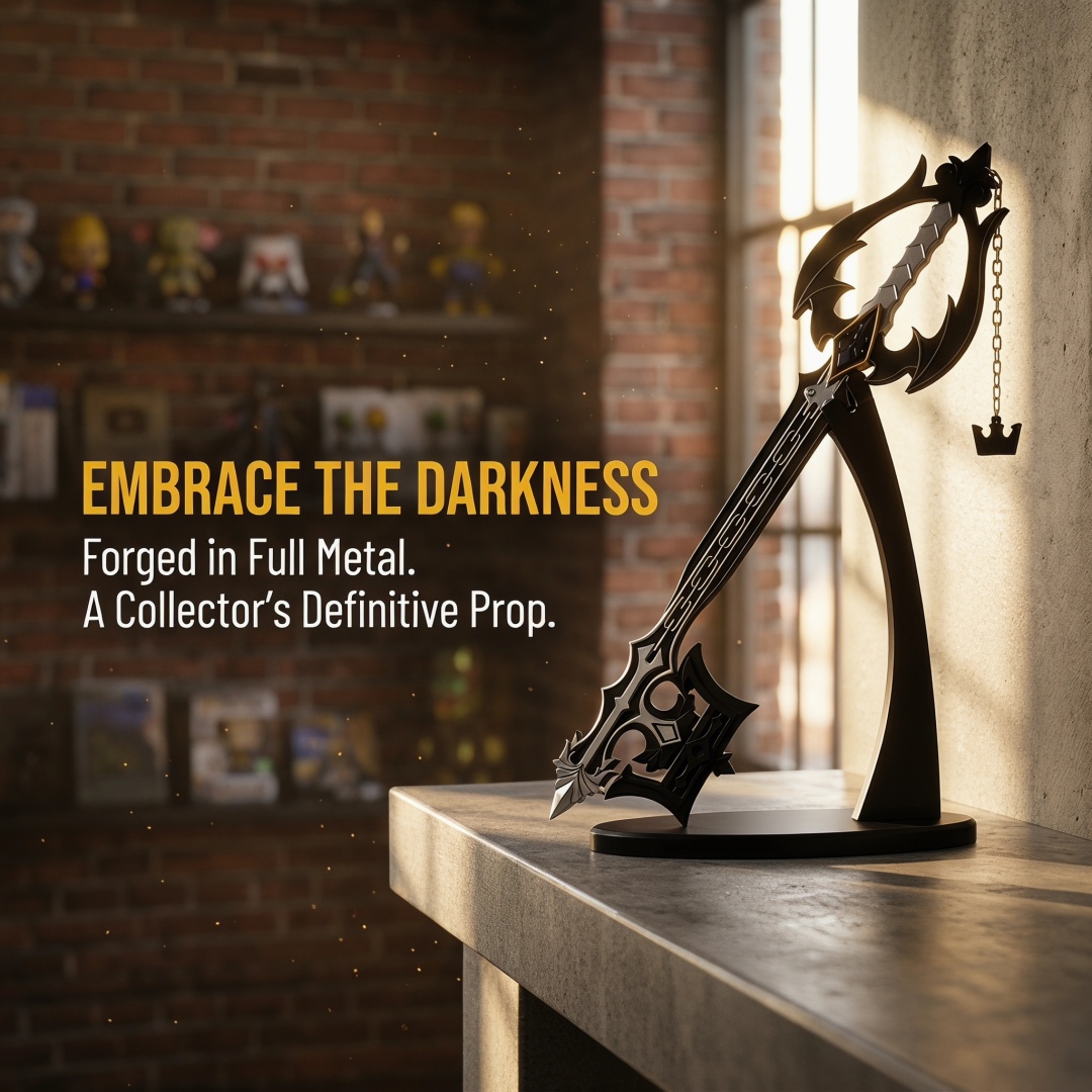 33.8 inç Kingdom Hearts Sora K - Keyblade Cosplay Prop incelemesi ve fiyatı